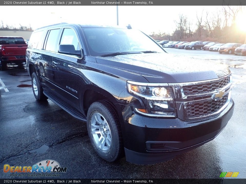 2020 Chevrolet Suburban LS 4WD Black / Jet Black Photo #7
