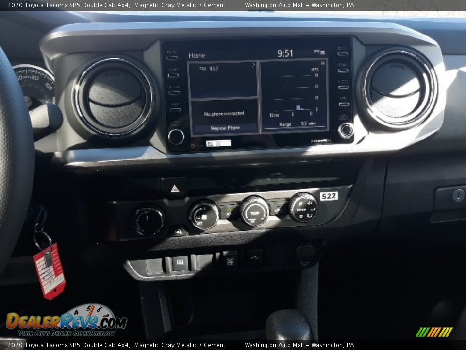 2020 Toyota Tacoma SR5 Double Cab 4x4 Magnetic Gray Metallic / Cement Photo #11