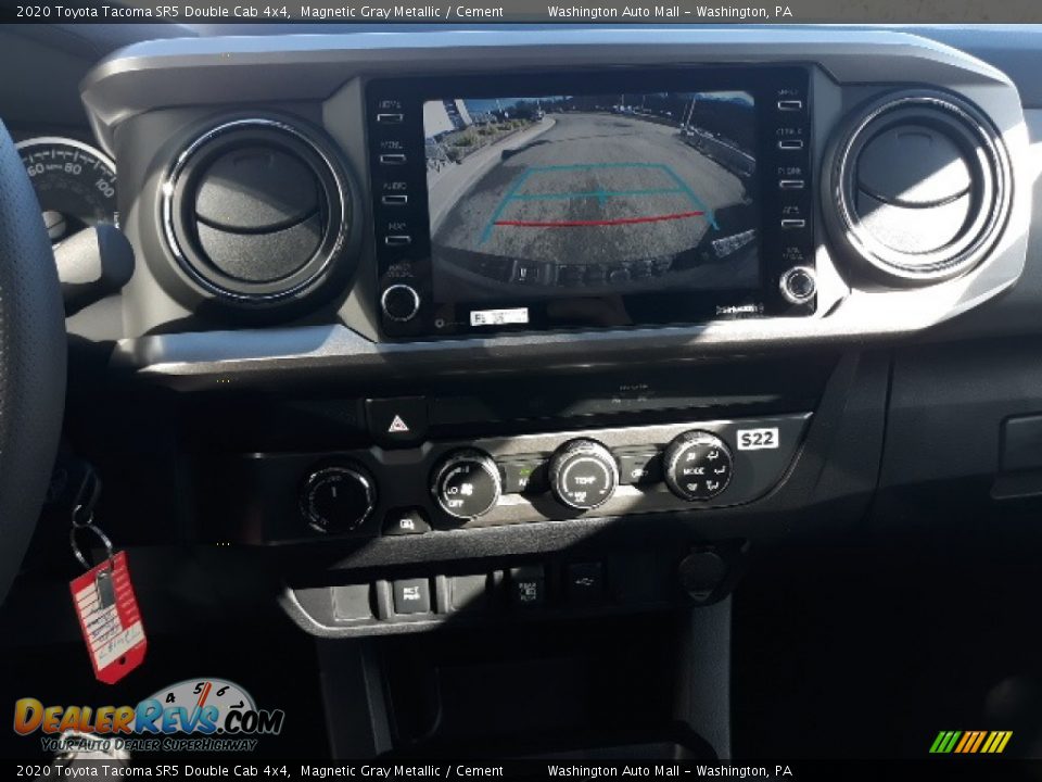 2020 Toyota Tacoma SR5 Double Cab 4x4 Magnetic Gray Metallic / Cement Photo #12