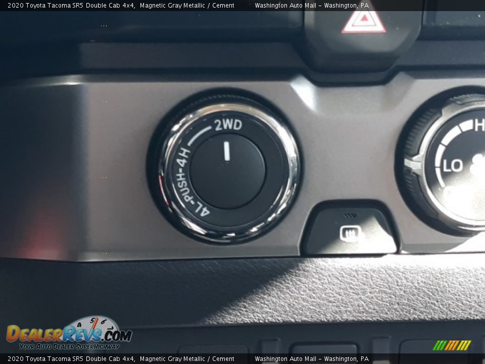 2020 Toyota Tacoma SR5 Double Cab 4x4 Magnetic Gray Metallic / Cement Photo #13