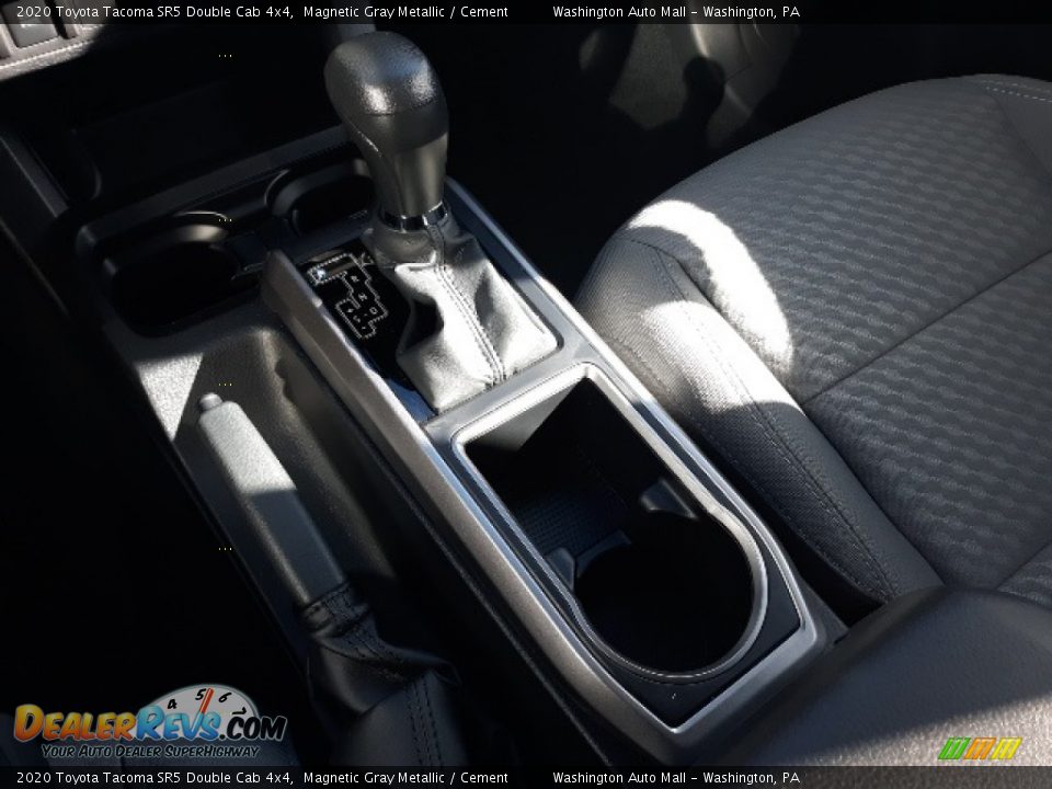 2020 Toyota Tacoma SR5 Double Cab 4x4 Magnetic Gray Metallic / Cement Photo #15
