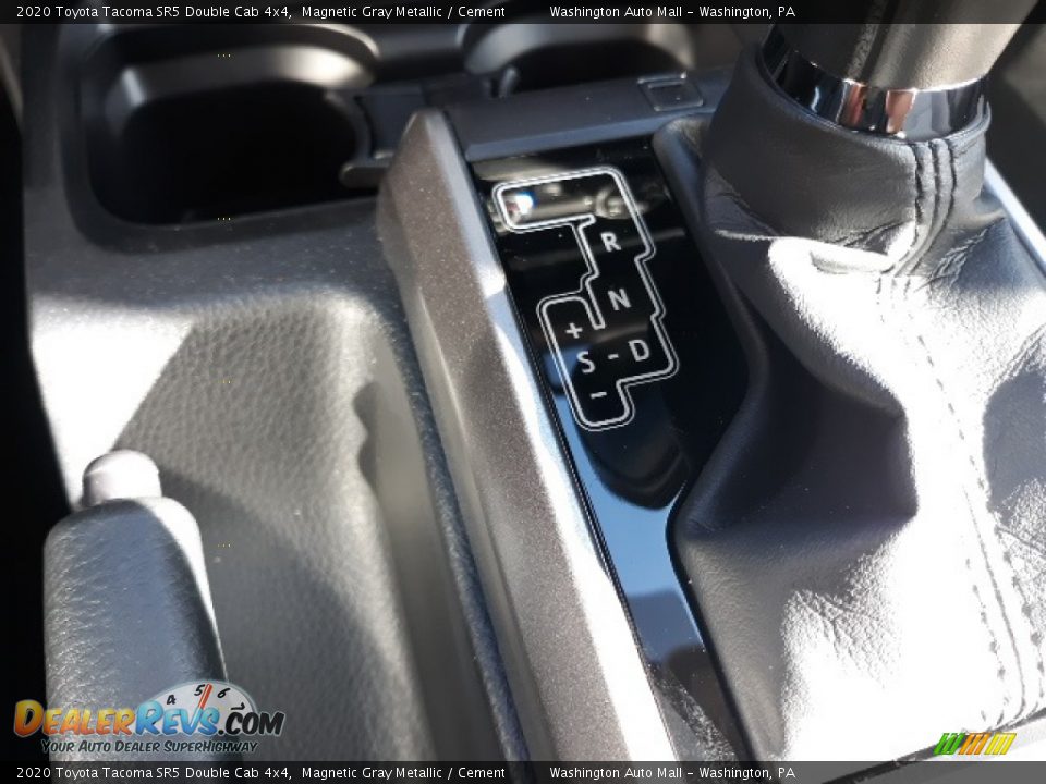 2020 Toyota Tacoma SR5 Double Cab 4x4 Magnetic Gray Metallic / Cement Photo #16