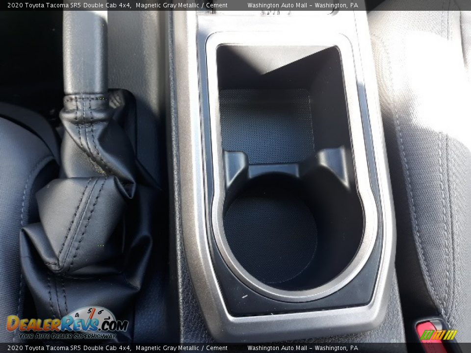 2020 Toyota Tacoma SR5 Double Cab 4x4 Magnetic Gray Metallic / Cement Photo #17