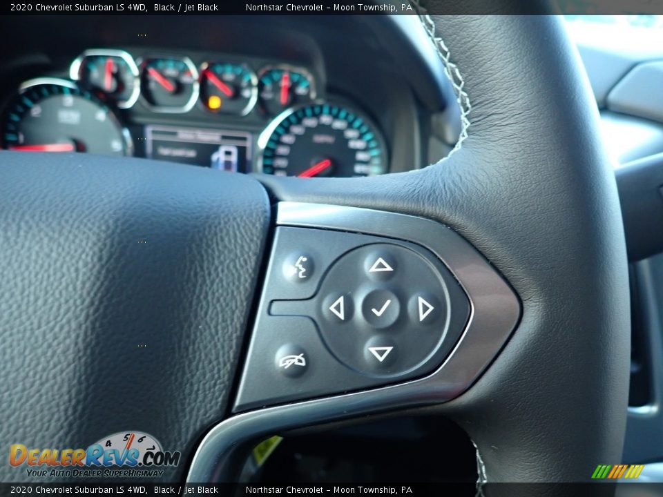 2020 Chevrolet Suburban LS 4WD Black / Jet Black Photo #18