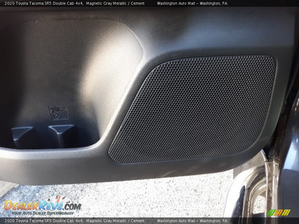 2020 Toyota Tacoma SR5 Double Cab 4x4 Magnetic Gray Metallic / Cement Photo #26