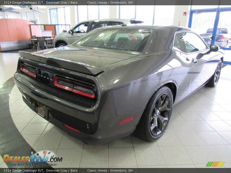 2019 Dodge Challenger R/T Destroyer Gray / Black Photo #7