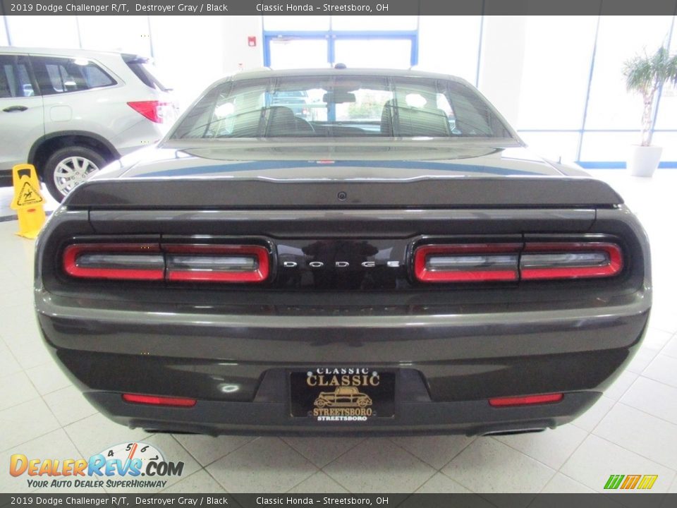 2019 Dodge Challenger R/T Destroyer Gray / Black Photo #8