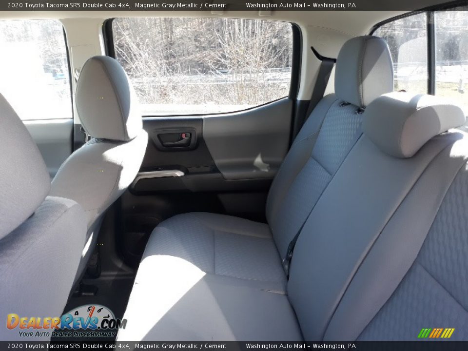 2020 Toyota Tacoma SR5 Double Cab 4x4 Magnetic Gray Metallic / Cement Photo #28