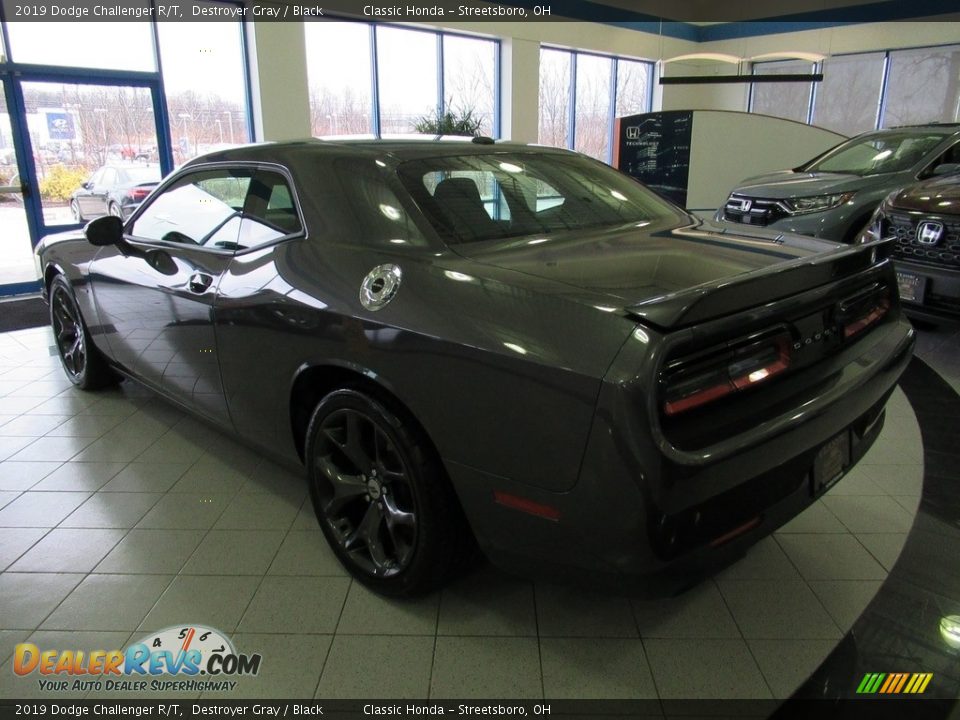 2019 Dodge Challenger R/T Destroyer Gray / Black Photo #9