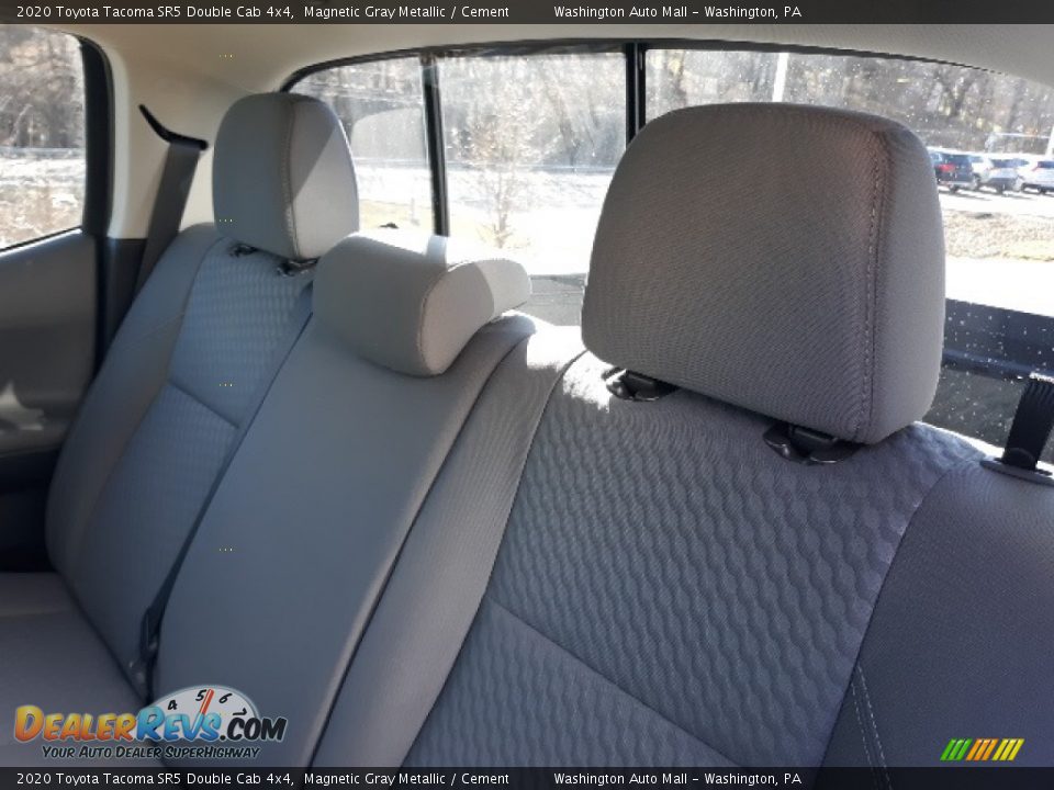 2020 Toyota Tacoma SR5 Double Cab 4x4 Magnetic Gray Metallic / Cement Photo #29