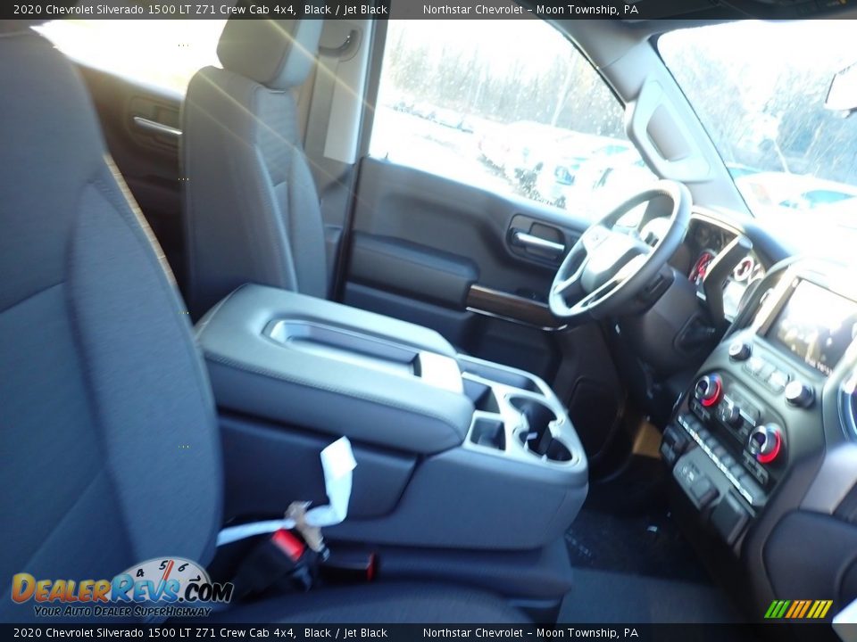 2020 Chevrolet Silverado 1500 LT Z71 Crew Cab 4x4 Black / Jet Black Photo #7
