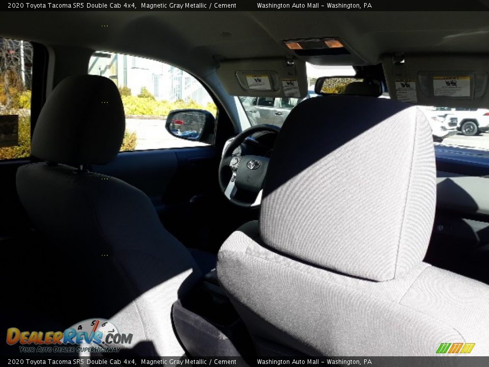 2020 Toyota Tacoma SR5 Double Cab 4x4 Magnetic Gray Metallic / Cement Photo #33