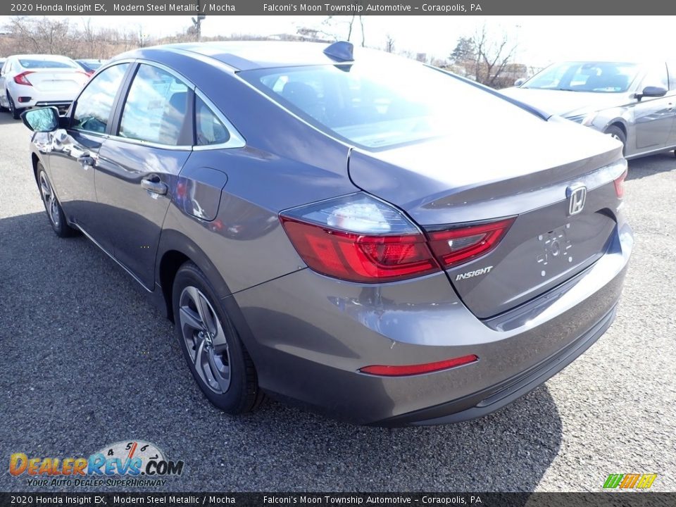 2020 Honda Insight EX Modern Steel Metallic / Mocha Photo #2