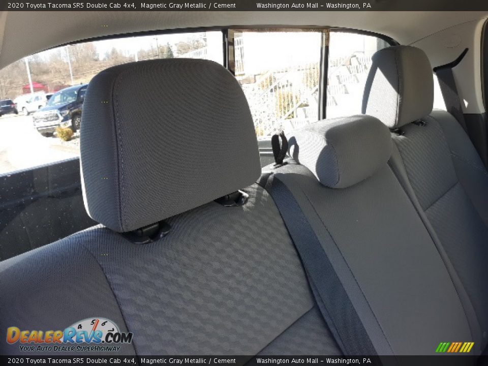 2020 Toyota Tacoma SR5 Double Cab 4x4 Magnetic Gray Metallic / Cement Photo #34