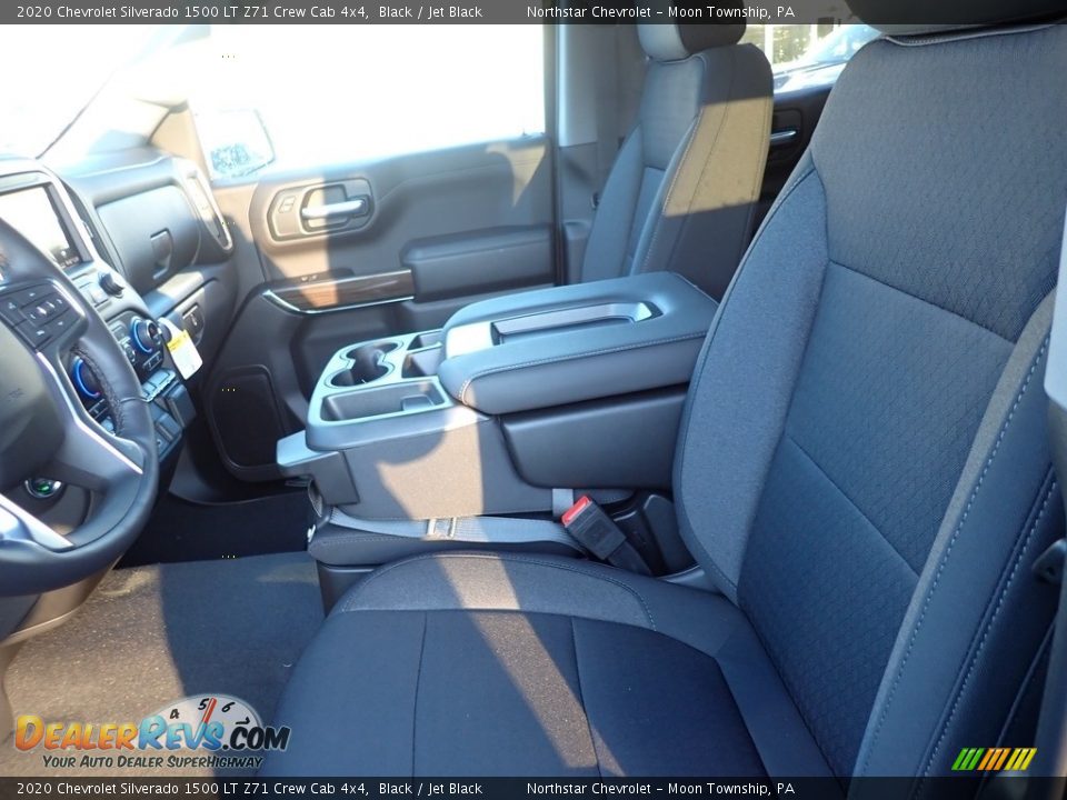 2020 Chevrolet Silverado 1500 LT Z71 Crew Cab 4x4 Black / Jet Black Photo #12
