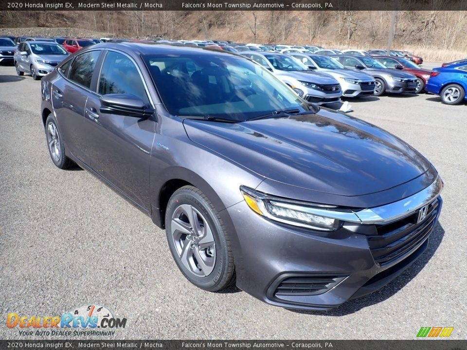 Front 3/4 View of 2020 Honda Insight EX Photo #5
