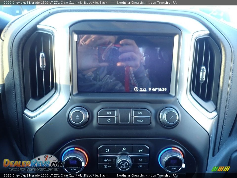 2020 Chevrolet Silverado 1500 LT Z71 Crew Cab 4x4 Black / Jet Black Photo #14