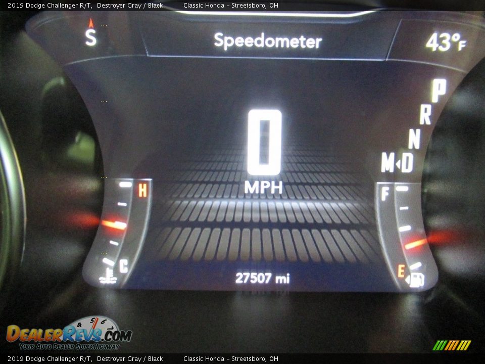 2019 Dodge Challenger R/T Destroyer Gray / Black Photo #26