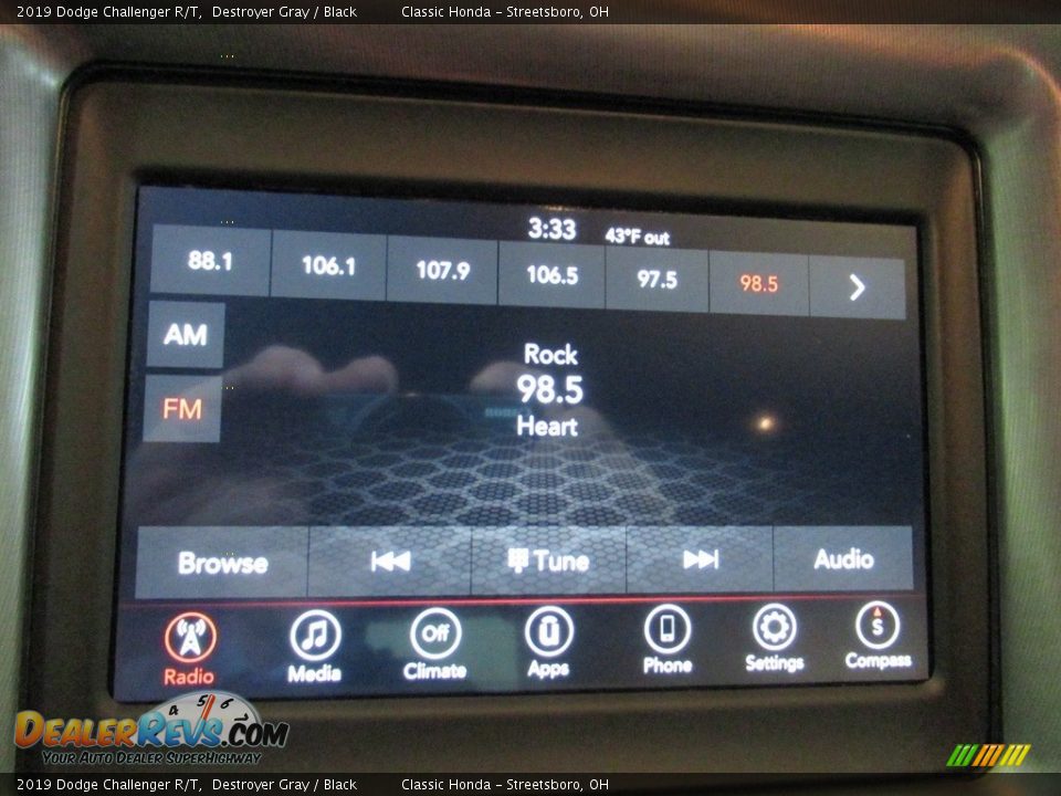 2019 Dodge Challenger R/T Destroyer Gray / Black Photo #29