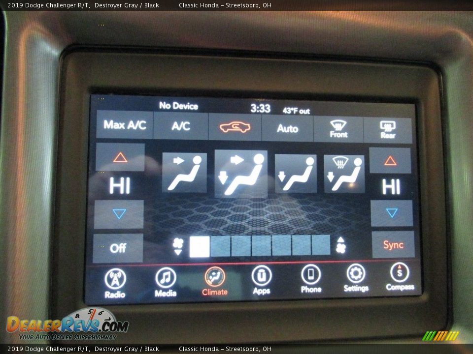 2019 Dodge Challenger R/T Destroyer Gray / Black Photo #30