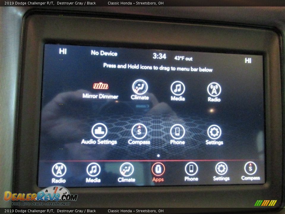 2019 Dodge Challenger R/T Destroyer Gray / Black Photo #31