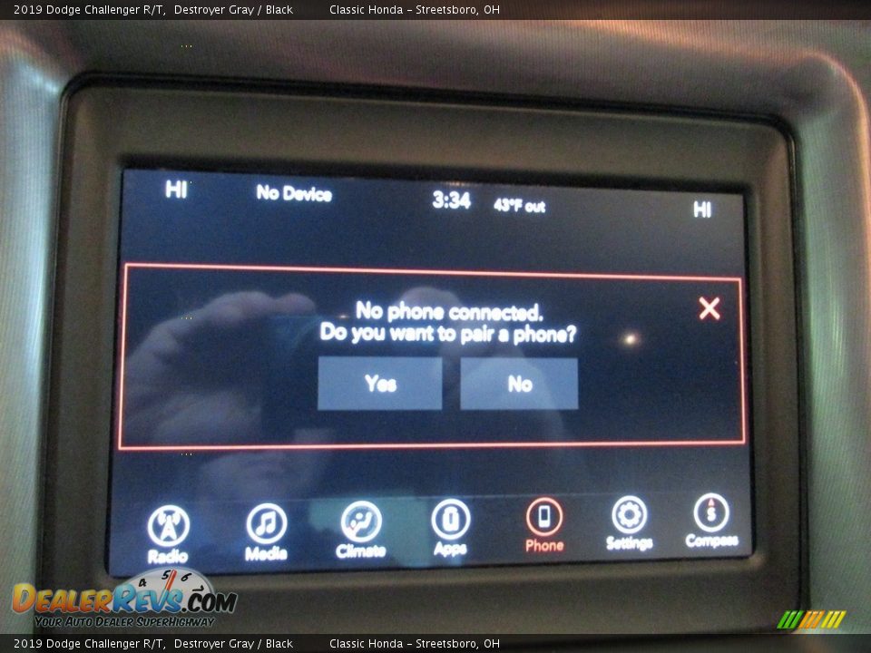 2019 Dodge Challenger R/T Destroyer Gray / Black Photo #32
