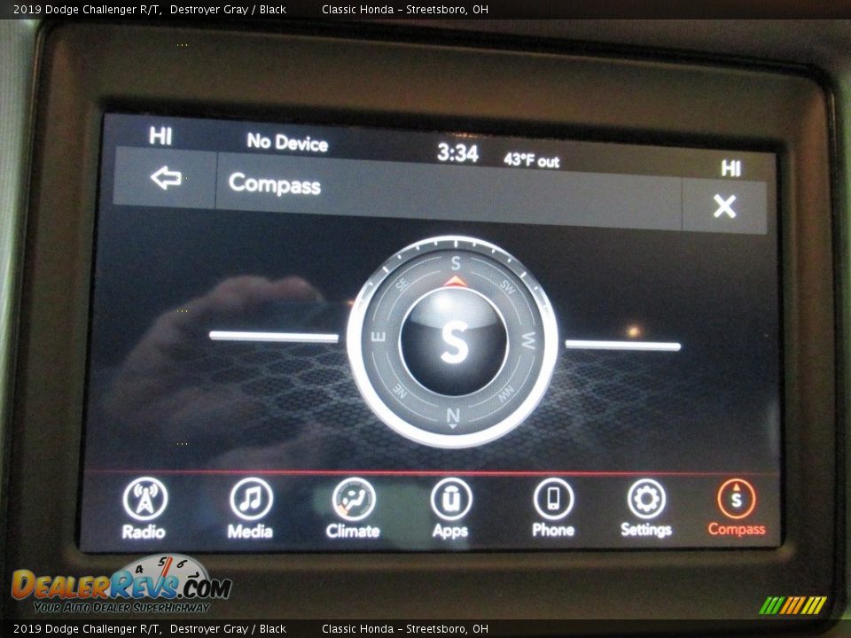 2019 Dodge Challenger R/T Destroyer Gray / Black Photo #33