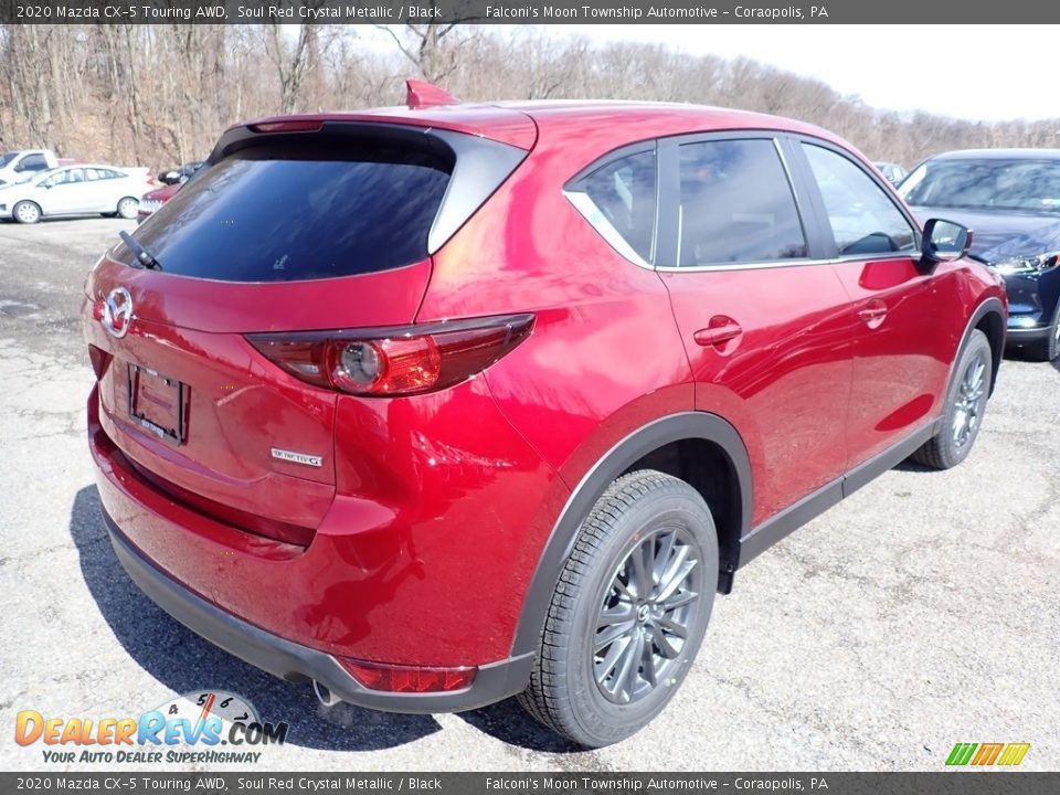 2020 Mazda CX-5 Touring AWD Soul Red Crystal Metallic / Black Photo #2