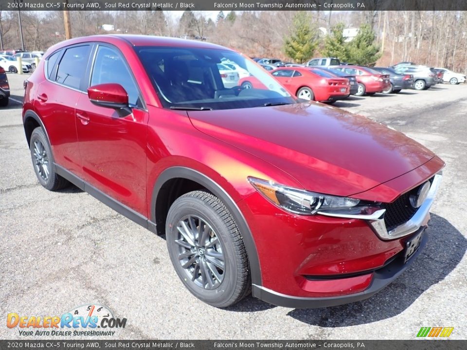 2020 Mazda CX-5 Touring AWD Soul Red Crystal Metallic / Black Photo #3