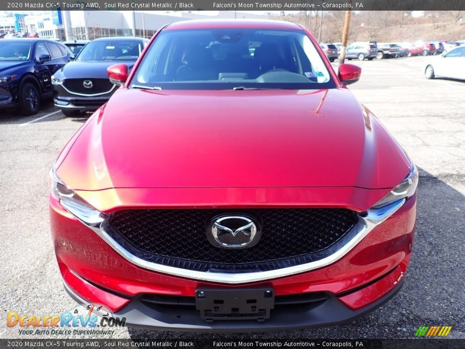 2020 Mazda CX-5 Touring AWD Soul Red Crystal Metallic / Black Photo #4