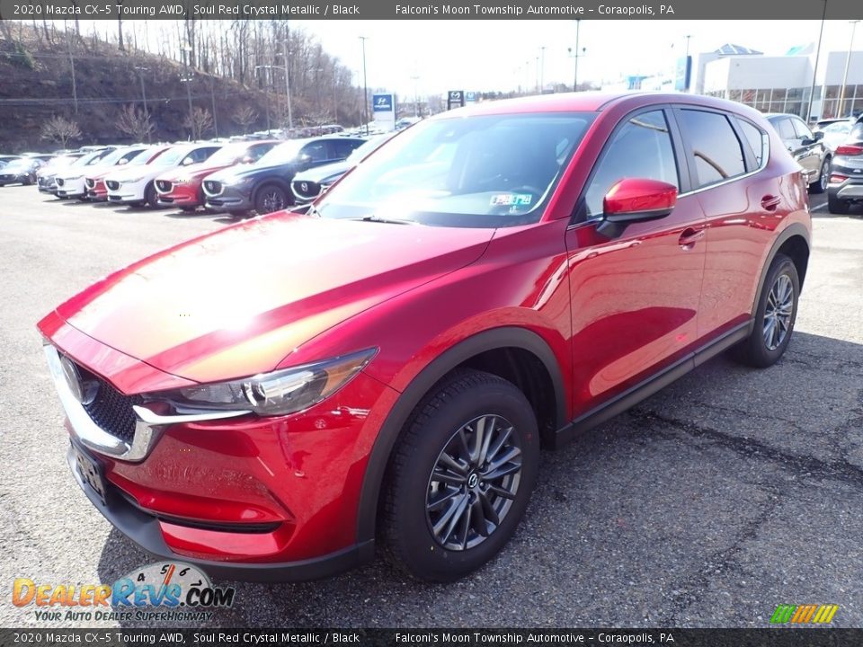 2020 Mazda CX-5 Touring AWD Soul Red Crystal Metallic / Black Photo #5