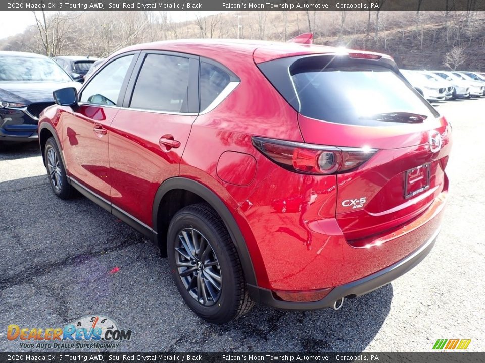 2020 Mazda CX-5 Touring AWD Soul Red Crystal Metallic / Black Photo #6