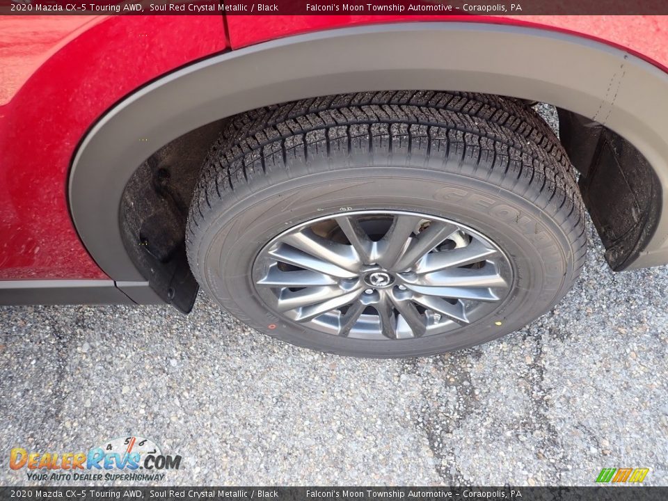 2020 Mazda CX-5 Touring AWD Soul Red Crystal Metallic / Black Photo #7