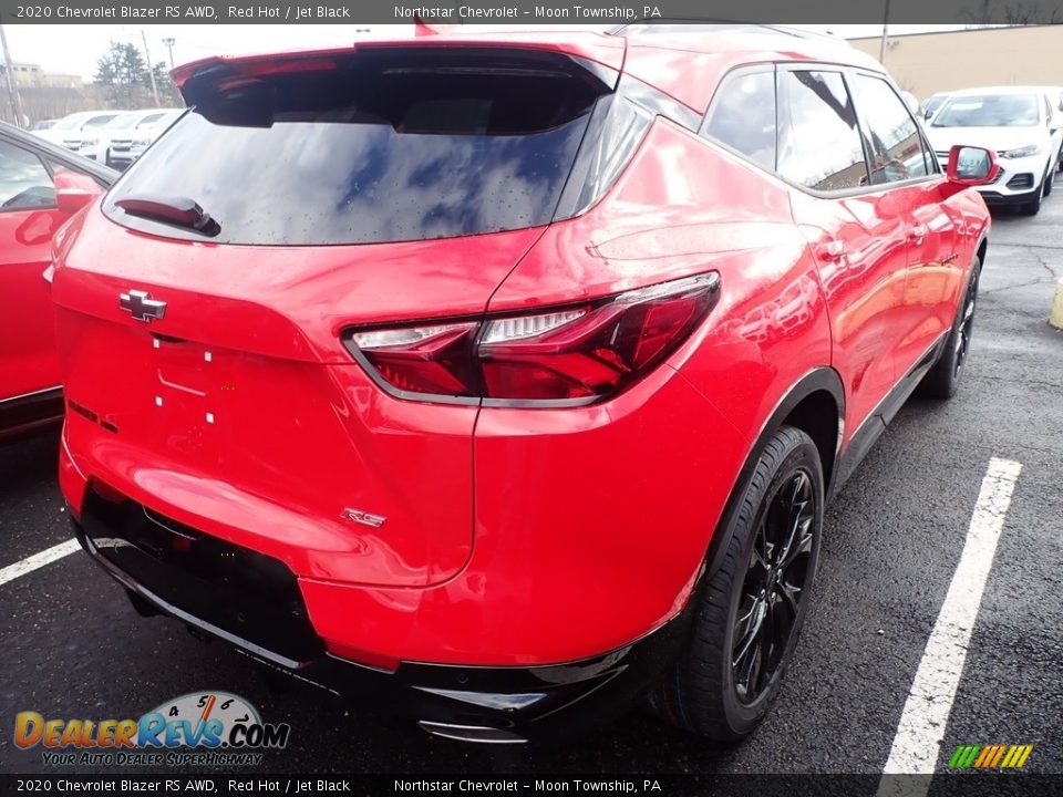 2020 Chevrolet Blazer RS AWD Red Hot / Jet Black Photo #5
