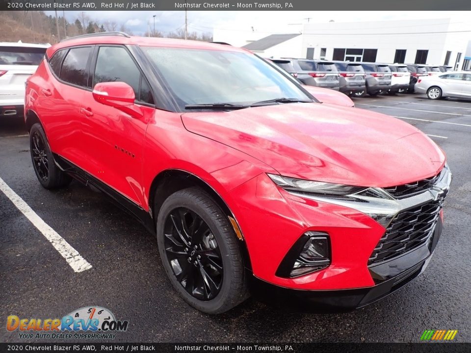2020 Chevrolet Blazer RS AWD Red Hot / Jet Black Photo #6