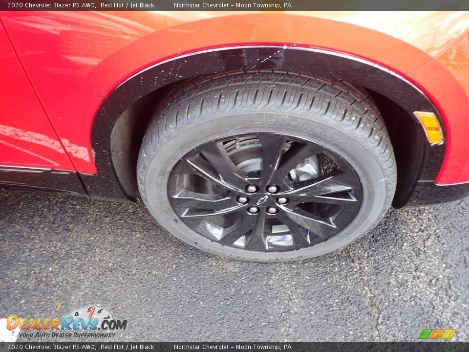2020 Chevrolet Blazer RS AWD Red Hot / Jet Black Photo #8