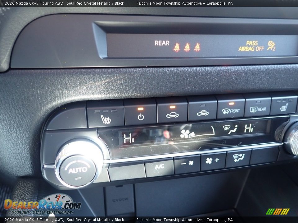 2020 Mazda CX-5 Touring AWD Soul Red Crystal Metallic / Black Photo #15