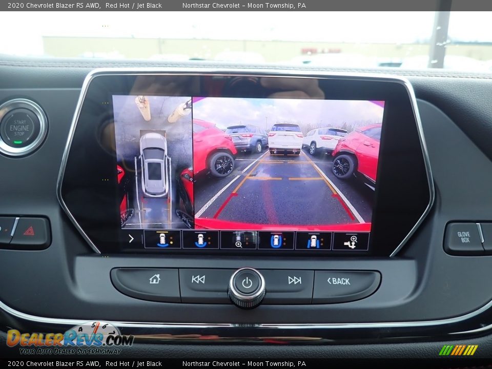 2020 Chevrolet Blazer RS AWD Red Hot / Jet Black Photo #17