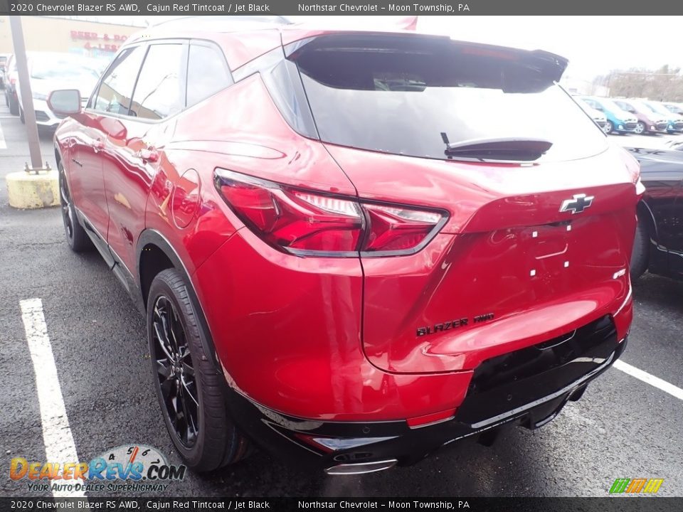 2020 Chevrolet Blazer RS AWD Cajun Red Tintcoat / Jet Black Photo #3