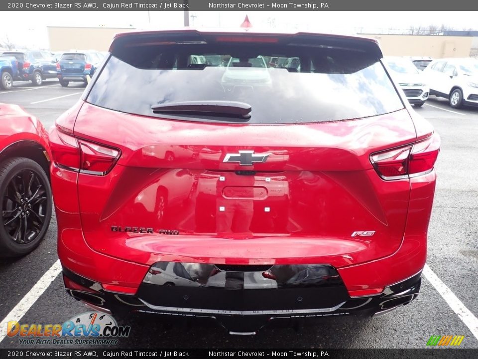 2020 Chevrolet Blazer RS AWD Cajun Red Tintcoat / Jet Black Photo #4