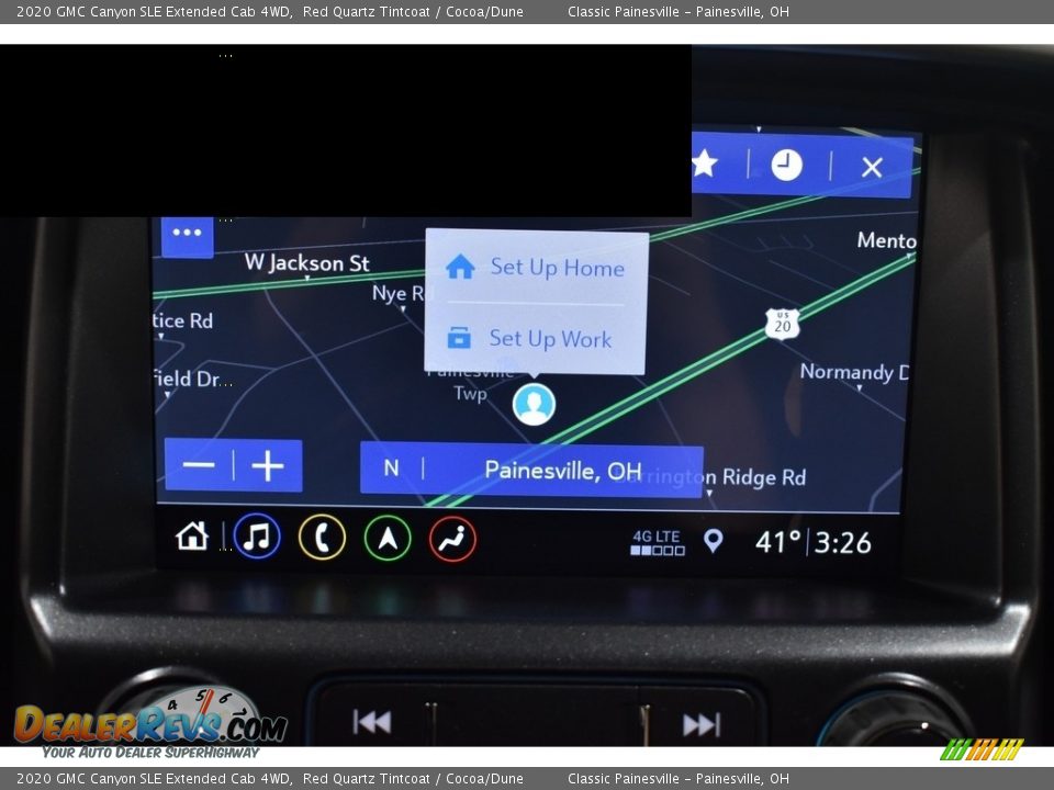 2020 GMC Canyon SLE Extended Cab 4WD Red Quartz Tintcoat / Cocoa/Dune Photo #9