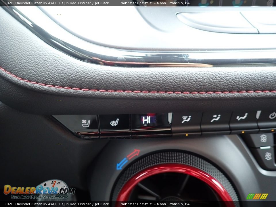 2020 Chevrolet Blazer RS AWD Cajun Red Tintcoat / Jet Black Photo #20