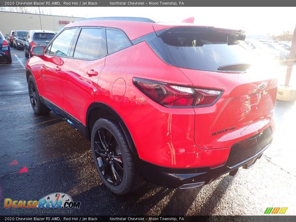 2020 Chevrolet Blazer RS AWD Red Hot / Jet Black Photo #2