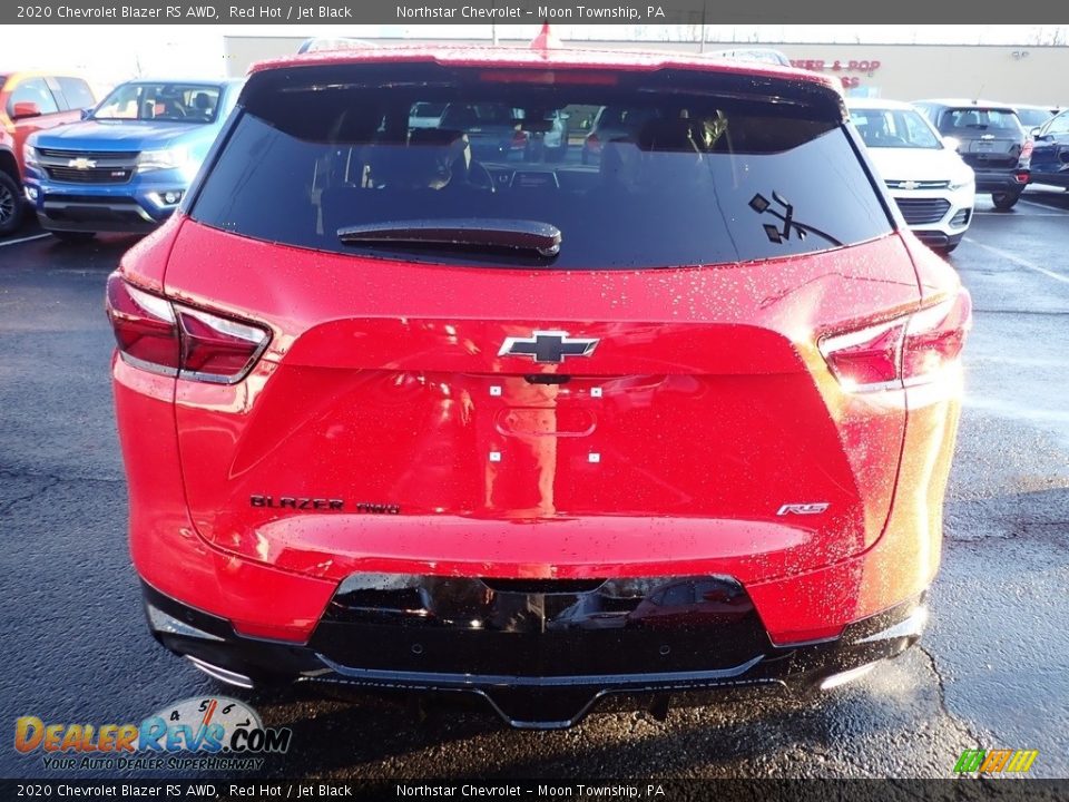 2020 Chevrolet Blazer RS AWD Red Hot / Jet Black Photo #3