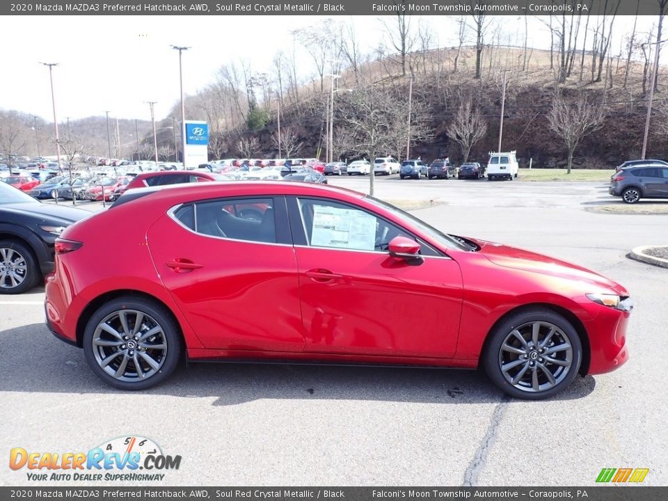 2020 Mazda MAZDA3 Preferred Hatchback AWD Soul Red Crystal Metallic / Black Photo #1