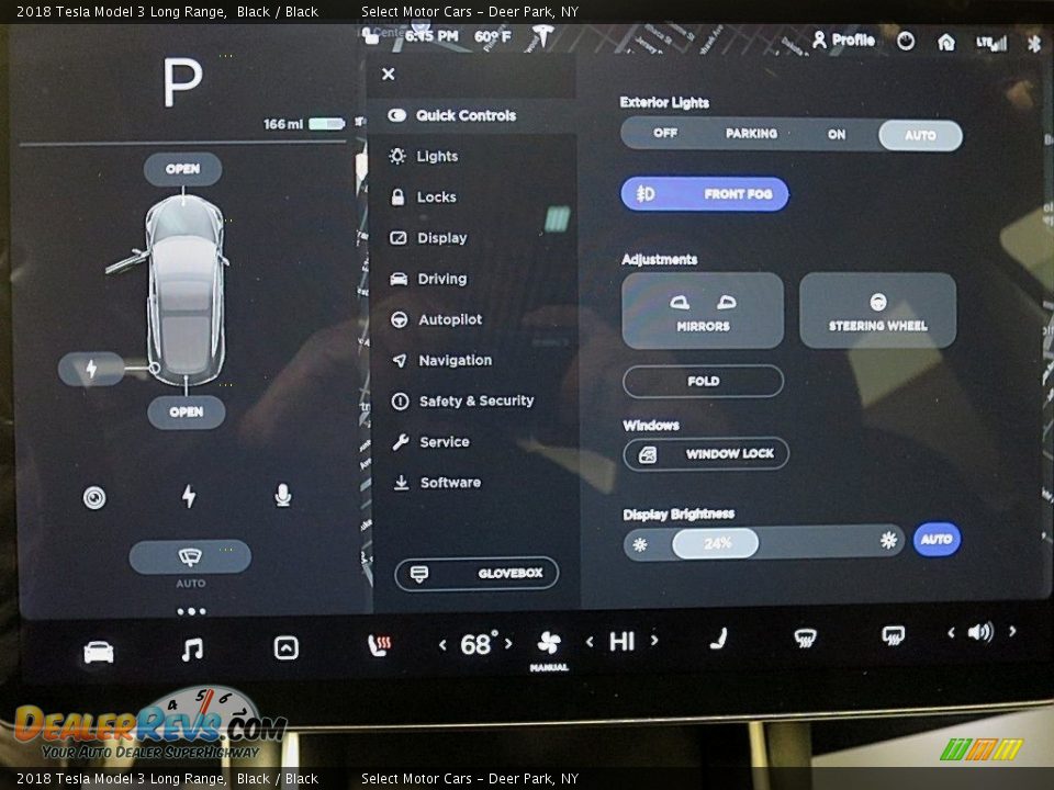 2018 Tesla Model 3 Long Range Black / Black Photo #24