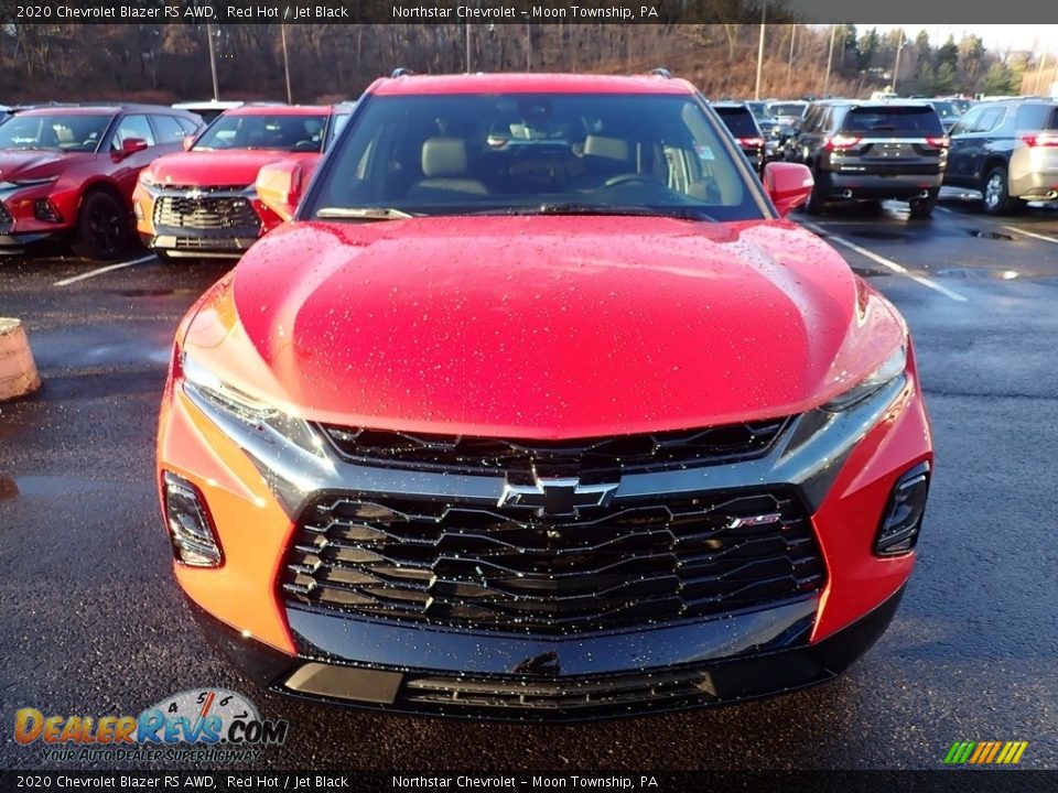 2020 Chevrolet Blazer RS AWD Red Hot / Jet Black Photo #7