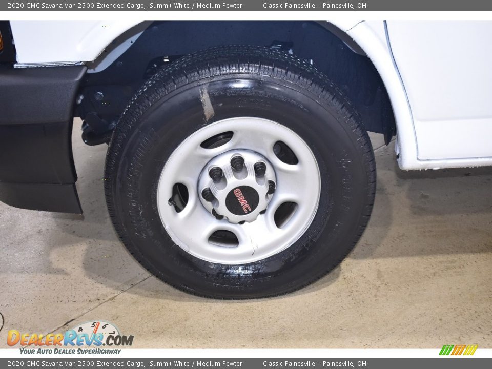 2020 GMC Savana Van 2500 Extended Cargo Summit White / Medium Pewter Photo #5