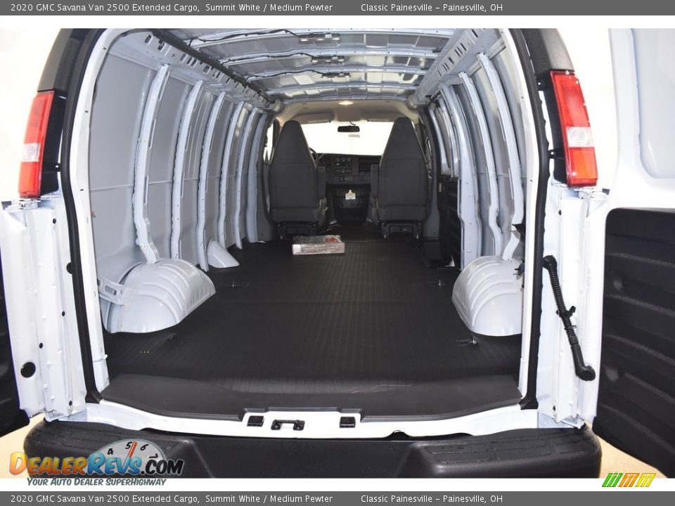 2020 GMC Savana Van 2500 Extended Cargo Summit White / Medium Pewter Photo #7