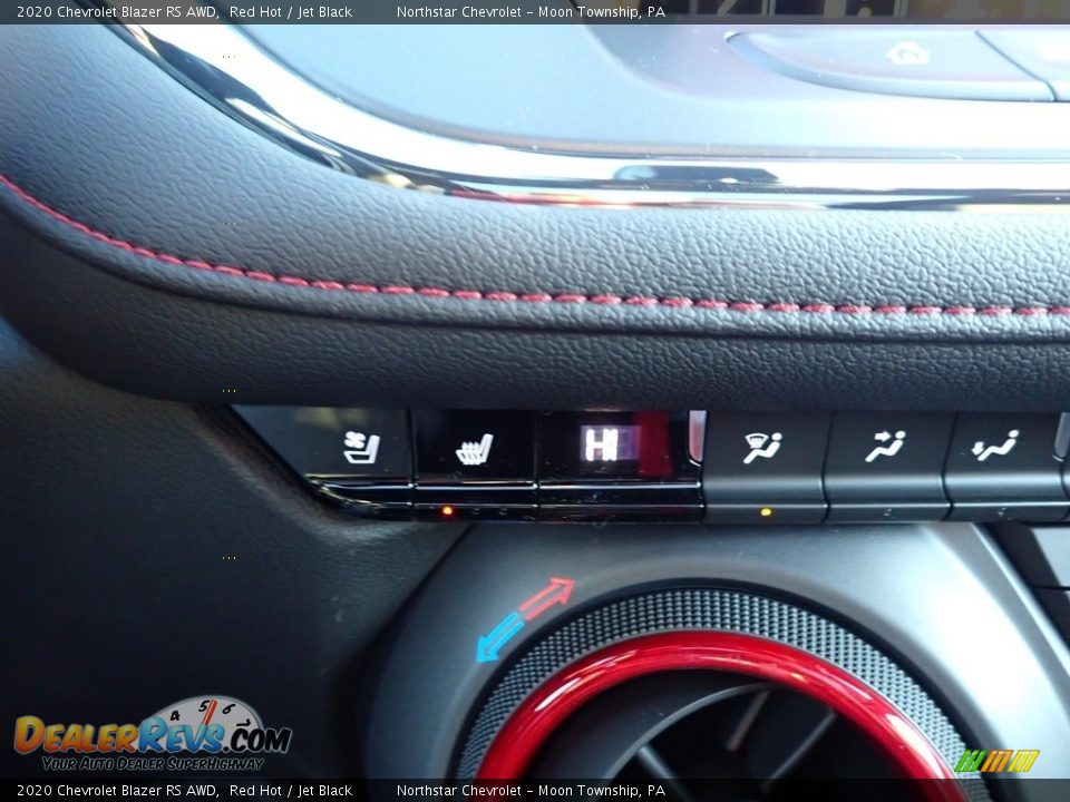 2020 Chevrolet Blazer RS AWD Red Hot / Jet Black Photo #17